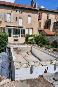 Piscine à Lunéville ©MB Travaux du bâtiment